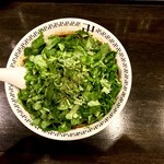 スパイス・ラー麺 卍力 - ＜2017年10月再訪・14回目＞スパイスラーメン・トリプルパクチー・1,230円