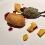 花小町 - 赤足海老と柿