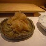 弁天山美家古寿司 - ショウガの酢漬け