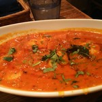 グルガオン - グルガオンディナー3品目は好みのカレー。｢ゴア風 シーフードカレー｣をチョイス。グルガオンの新しいカレーです。