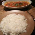 グルガオン - 辛いカレーにはバスマティライスが良く合います。