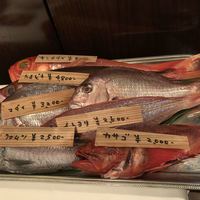 カンティーナ シチリアーナ トゥット イル マーレ 銀座4丁目 - メインのお魚※時価
                金目鯛/ハチビキ/真鯛/イトヨリ/黒むつ/カサゴ
                2017/11/24(金)訪問