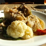 ヨハク - カリフラワーと舞茸♪