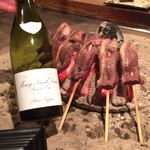 柳家 - 子鹿のロースに合わせたワイン♪