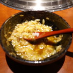 蕃 YORONIKU - ピンボケでごめんなさい絶品の白トリュフご飯