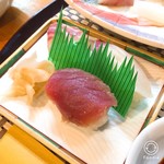 俵家 - 握り寿司はタイ、ハマチ、マグロ、ガリも自家製？