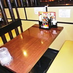 Shitamachi No Kuu - テーブル席