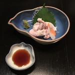 にょろ助 瓢六亭 - 琵琶湖産天然大鰻の湯引き