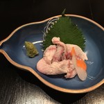 にょろ助 瓢六亭 - 琵琶湖産天然大鰻の湯引き