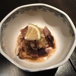 にょろ助 瓢六亭 - 琵琶湖産天然大鰻と天然きのこのおろし和え