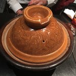 にょろ助 瓢六亭 - 雑炊の土鍋