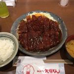 みそかつ 矢場とん 福岡JR博多シティ店 - わらじとんかつ定食