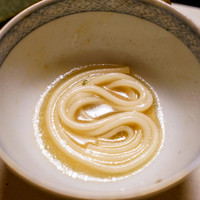 比良山荘 - 細めのうどん