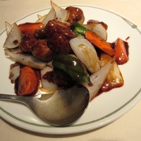 中国飯店 三田店 - 黒酢酢豚