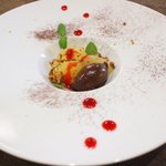 Ripaille - 洋梨のポシェ カカオのソルベ