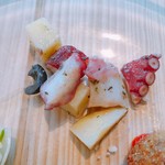 ラ グリーリア - タコとじゃが芋のサラダ