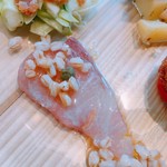 ラ グリーリア - ・天然ぶりのカルパッチョ