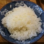自然派中華 クイジン - ランチ共通　白御飯 　※滋賀ミルキークイーンと宮崎ひのひかりのブレンド米　炊き加減良く美味しいごはん