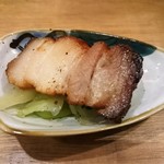 自然派中華 クイジン - 前菜　自家製叉焼 生搾菜添え