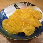 自然派中華 クイジン - 前菜　くらげのマスタード和え