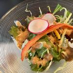 蓑寿司 - ランチ サラダ