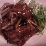 中国小皿料理とお酒の店  花凛 - 若鶏の甘酢あん￥３８０