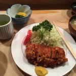 とんかつ とんき - ひれかつ定食1900円