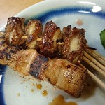 メニューには無い血管のようなところ（ハツモト？）が美味しかった