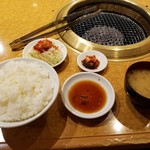 金太郎 - 定食のセット