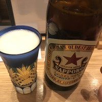 柳橋きたろう場内 - 赤星さん中瓶¥680だがね〜♫❗️