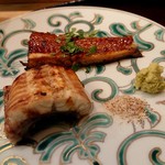 はらまさ - 霞ヶ浦天然鰻  白焼き、蒲焼き