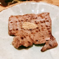 焼肉すどう 春吉 - 焦し葱の甘味と香ばしさが良い！