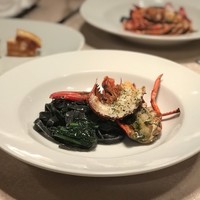 レスタジョーニ ハングリータイガー - オマールと唐辛子入りパスタ。