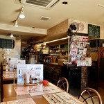 Bambinasupagethiresutoran - 年季の入った喫茶店の雰囲気