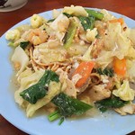 Mie Naripan  - 1711_Mie Naripan  MOI_I FU MIE GORENG@40,000Rp(固麺餡かけソバ)