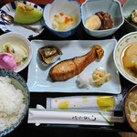 吾茶屋 - 塩引鮭焼魚定食