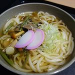 Yahazu - 山菜うどん大盛り