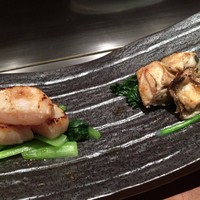 知喜多亭 和 - ホタテと牡蠣