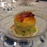 アロマフレスカ 博多 - 空豆のスフレ風オムレツ