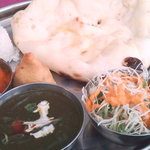 シカール - ベジタブルカレーセット　　1280円