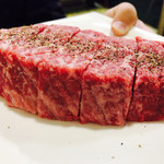 龍園 - 赤身ロースステーキ