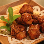 Sanremidopurobunsu - イタリア風鶏の唐揚げバルサミコ風味(ポテトフライ付き)