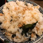 Azabu Sawachou - セットの鮭わかめご飯