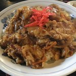 ふじや中華飯店 - 「豚肉飯」