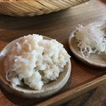 そば舎 あお - 松舘しぼり辛味大根 アップ