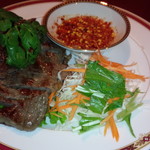 アプレバンコック - タイ風牛肉の炭火焼き