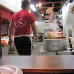 モヒカンらーめん - 調理中