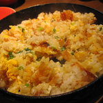 モヒカンらーめん - とんこつ飯（混ぜ混ぜ後）