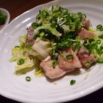 鉄板焼 坊主 - 牛ホルモン焼き