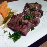 鉄板焼 坊主 - 厚切り牛タン